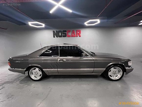 NOSCAR DAN ORJİNAL MERCEDES 560 SEC COUPE CLASİC