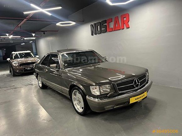 NOSCAR DAN ORJİNAL MERCEDES 560 SEC COUPE CLASİC
