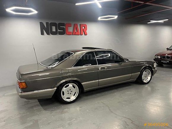 NOSCAR DAN ORJİNAL MERCEDES 560 SEC COUPE CLASİC