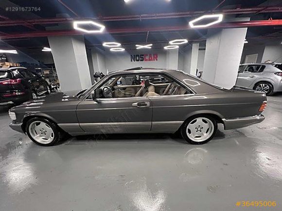 NOSCAR DAN ORJİNAL MERCEDES 560 SEC COUPE CLASİC