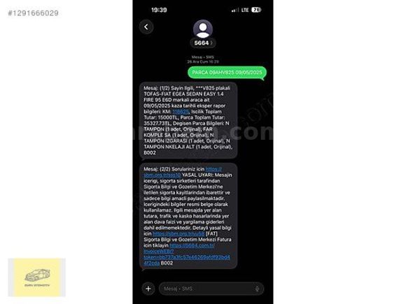 DURU OTOMOTİVDEN FIAT EGEA HATASIZ BOYASIZ