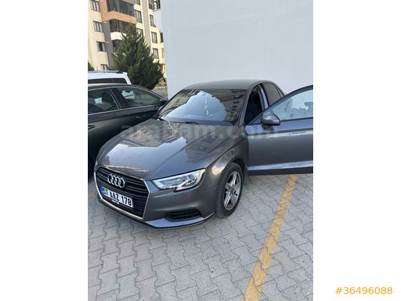 Sahibinden Audi A3 Sedan 1.0 TFSI Dynamic 2018 Model  121.000 km Gri