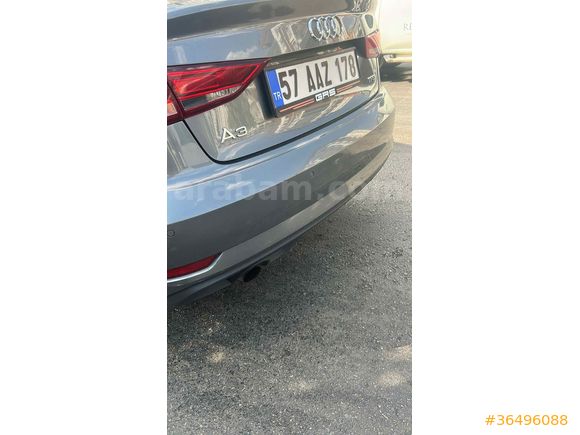 Sahibinden Audi A3 Sedan 1.0 TFSI Dynamic 2018 Model  121.000 km Gri