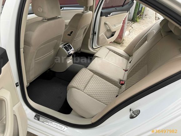 2018 SKODA SÜPER B 1.6 TDİ STYLE DSG 120 HP İLKELDEN İŞLEMSİZ HASARSIZ
