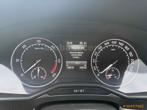 2018 SKODA SÜPER B 1.6 TDİ STYLE DSG 120 HP İLKELDEN İŞLEMSİZ HASARSIZ