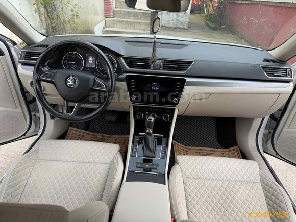 2018 SKODA SÜPER B 1.6 TDİ STYLE DSG 120 HP İLKELDEN İŞLEMSİZ HASARSIZ