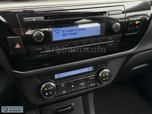 2013 COROLLA 1.4 OTOMATİK 126.000 KM DEĞİŞENSİZ