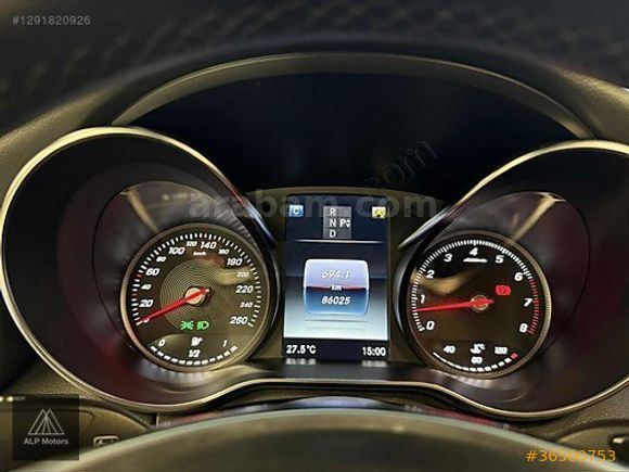 2016 MERCEDES C 180 AMG 7G-TRONIC+ISITMA+19JANT+G.GÖRÜŞ+ANALOG