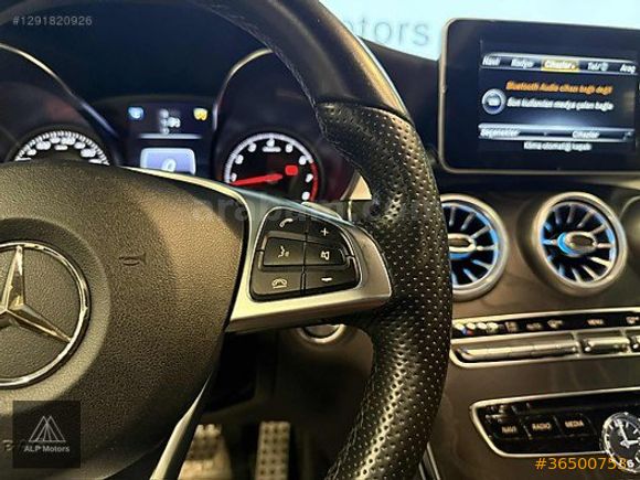 2016 MERCEDES C 180 AMG 7G-TRONIC+ISITMA+19JANT+G.GÖRÜŞ+ANALOG