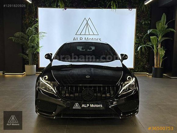 2016 MERCEDES C 180 AMG 7G-TRONIC+ISITMA+19JANT+G.GÖRÜŞ+ANALOG