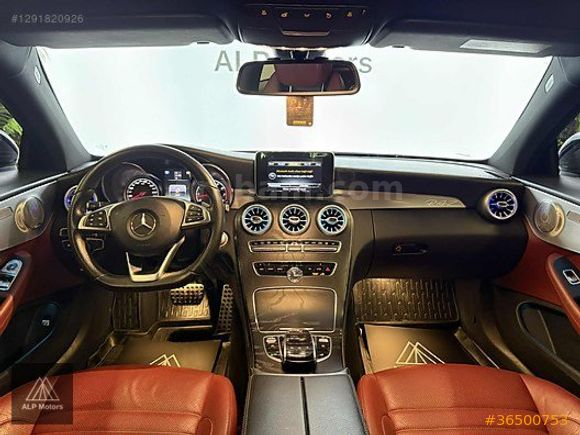 2016 MERCEDES C 180 AMG 7G-TRONIC+ISITMA+19JANT+G.GÖRÜŞ+ANALOG