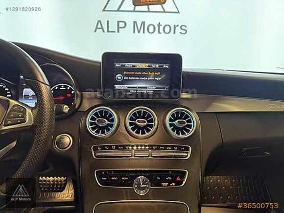 2016 MERCEDES C 180 AMG 7G-TRONIC+ISITMA+19JANT+G.GÖRÜŞ+ANALOG