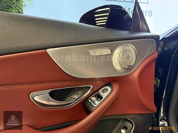 2016 MERCEDES C 180 AMG 7G-TRONIC+ISITMA+19JANT+G.GÖRÜŞ+ANALOG