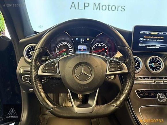 2016 MERCEDES C 180 AMG 7G-TRONIC+ISITMA+19JANT+G.GÖRÜŞ+ANALOG