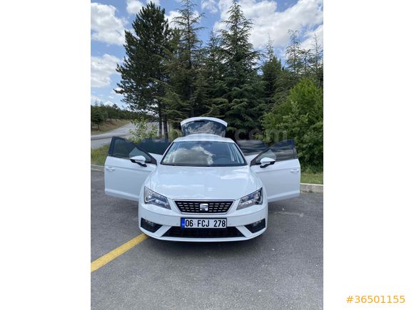 Sahibinden Seat Leon 1.5 EcoTSI Xcellence 2020 Model  90.000 km Beyaz