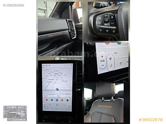 ÖZEMEK AUTO-BOYA HATA YOK-DAHA 27 BİNDE-360 KAMERA-ŞERİT TAKİP