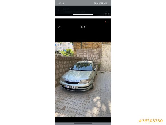 Sahibinden Renault Laguna 1.6 Expression 2004 Model  291.000 km Yeşil (metalik)