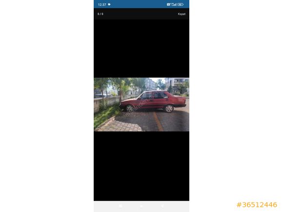 Sahibinden Tofaş Doğan SLX 1993 Model  100.000 km Kırmızı