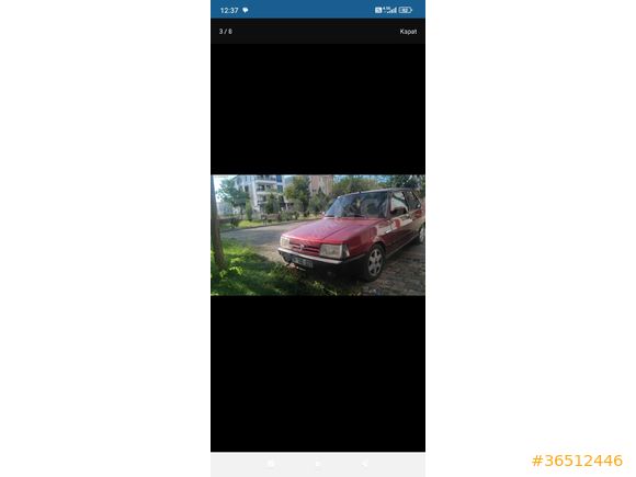 Sahibinden Tofaş Doğan SLX 1993 Model  100.000 km Kırmızı