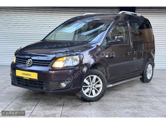 VOLKSWAGEN CADDY COMFORTLİNE KUSURSUZ K.K 12 TAKSİT İMKANI