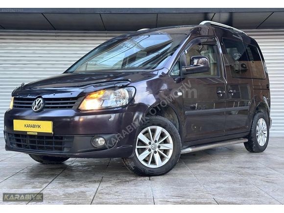 VOLKSWAGEN CADDY COMFORTLİNE KUSURSUZ K.K 12 TAKSİT İMKANI