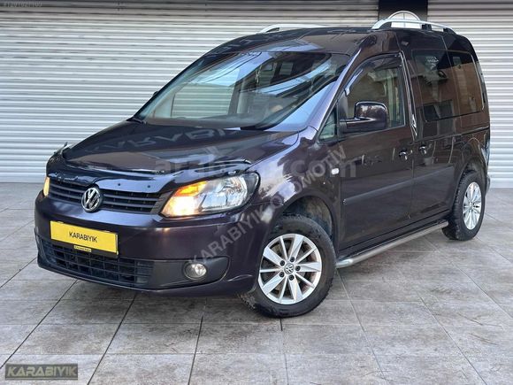 VOLKSWAGEN CADDY COMFORTLİNE KUSURSUZ K.K 12 TAKSİT İMKANI