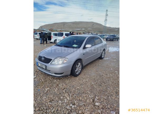 Sahibinden Toyota Corolla 1.6 Terra 2004 Model  215.000 km Gri (Gümüş)