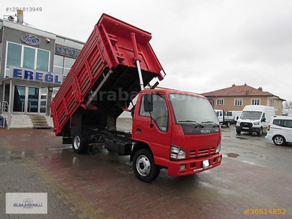 BÜYÜKSOYLU'DAN 2007 MODEL ISUZU NPR DAMPERLİ SAC KASA KAMYON