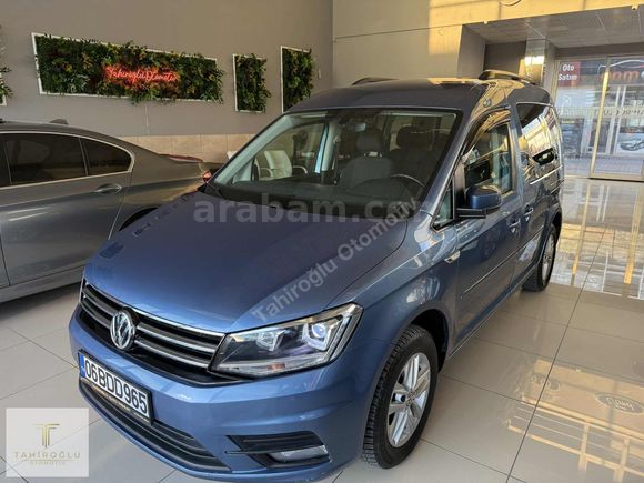 TAHİROĞLU'DAN CADDY 2.0 TDI EXCLUSİVE HATASIZ BOYASIZ 130.00km