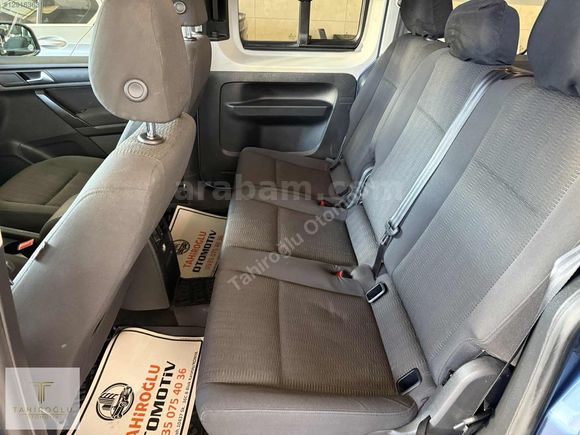TAHİROĞLU'DAN CADDY 2.0 TDI EXCLUSİVE HATASIZ BOYASIZ 130.00km