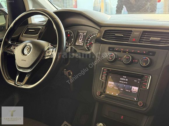 TAHİROĞLU'DAN CADDY 2.0 TDI EXCLUSİVE HATASIZ BOYASIZ 130.00km