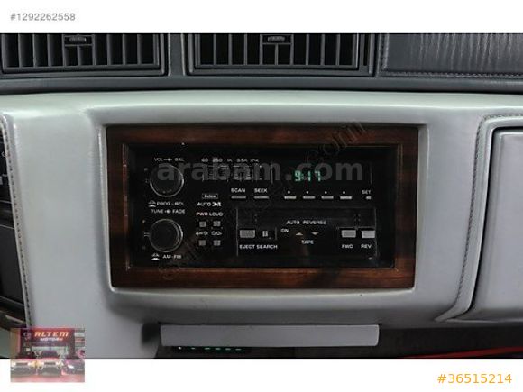 ALTEM MOTORS ' 1990 CADİLLAC DEVİLLE 4.5 V8 GÜMÜŞ GRİ MASRAFSIZ'