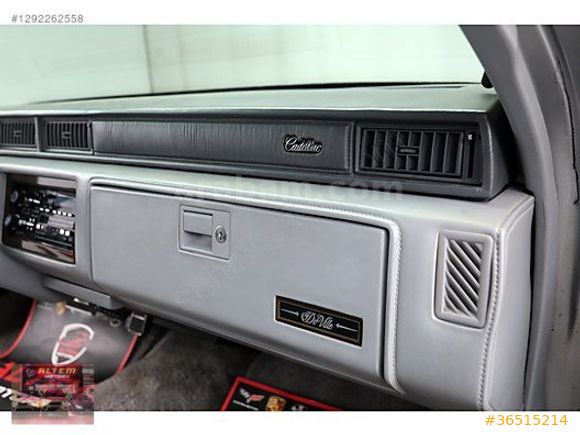 ALTEM MOTORS ' 1990 CADİLLAC DEVİLLE 4.5 V8 GÜMÜŞ GRİ MASRAFSIZ'