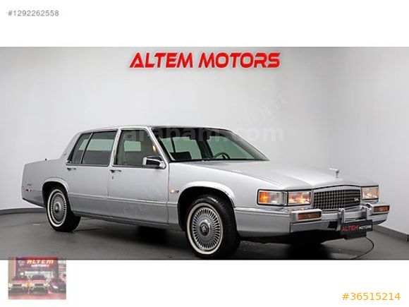 ALTEM MOTORS ' 1990 CADİLLAC DEVİLLE 4.5 V8 GÜMÜŞ GRİ MASRAFSIZ'
