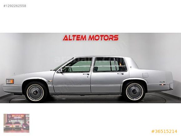 ALTEM MOTORS ' 1990 CADİLLAC DEVİLLE 4.5 V8 GÜMÜŞ GRİ MASRAFSIZ'