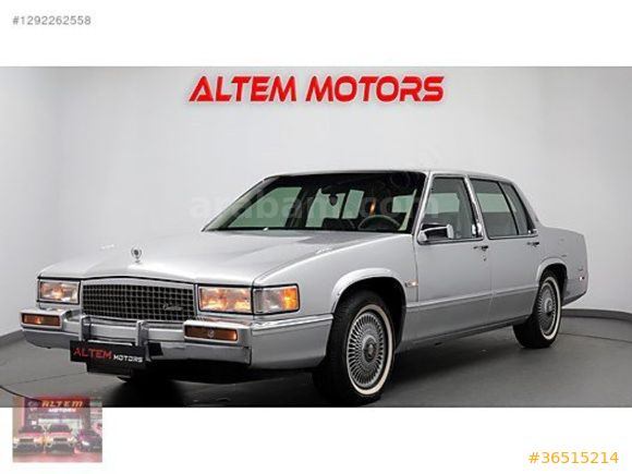 ALTEM MOTORS ' 1990 CADİLLAC DEVİLLE 4.5 V8 GÜMÜŞ GRİ MASRAFSIZ'