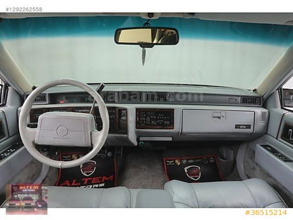 ALTEM MOTORS ' 1990 CADİLLAC DEVİLLE 4.5 V8 GÜMÜŞ GRİ MASRAFSIZ'