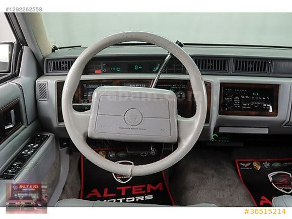 ALTEM MOTORS ' 1990 CADİLLAC DEVİLLE 4.5 V8 GÜMÜŞ GRİ MASRAFSIZ'