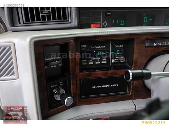 ALTEM MOTORS ' 1990 CADİLLAC DEVİLLE 4.5 V8 GÜMÜŞ GRİ MASRAFSIZ'