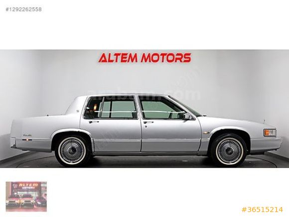 ALTEM MOTORS ' 1990 CADİLLAC DEVİLLE 4.5 V8 GÜMÜŞ GRİ MASRAFSIZ'