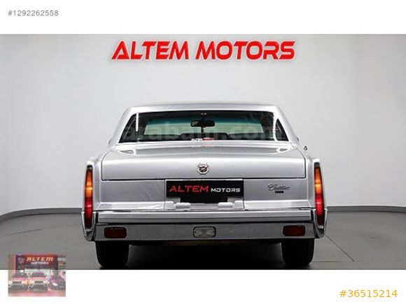 ALTEM MOTORS ' 1990 CADİLLAC DEVİLLE 4.5 V8 GÜMÜŞ GRİ MASRAFSIZ'