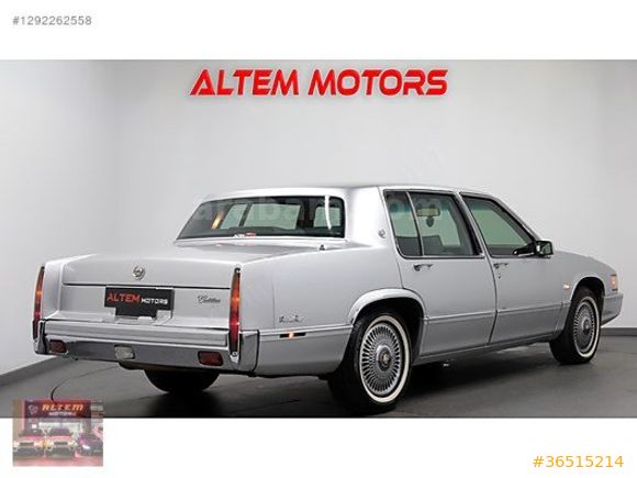 ALTEM MOTORS ' 1990 CADİLLAC DEVİLLE 4.5 V8 GÜMÜŞ GRİ MASRAFSIZ'