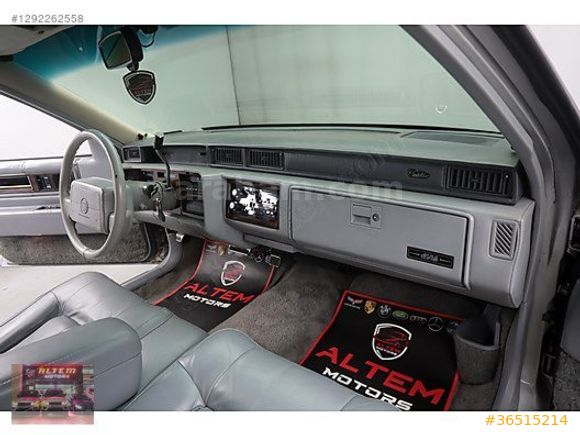 ALTEM MOTORS ' 1990 CADİLLAC DEVİLLE 4.5 V8 GÜMÜŞ GRİ MASRAFSIZ'