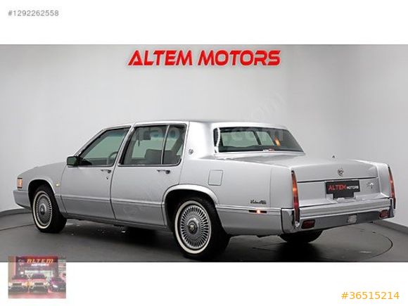 ALTEM MOTORS ' 1990 CADİLLAC DEVİLLE 4.5 V8 GÜMÜŞ GRİ MASRAFSIZ'