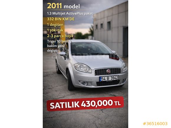 Sahibinden Fiat Linea 1.3 Multijet Active Plus 2011 Model 