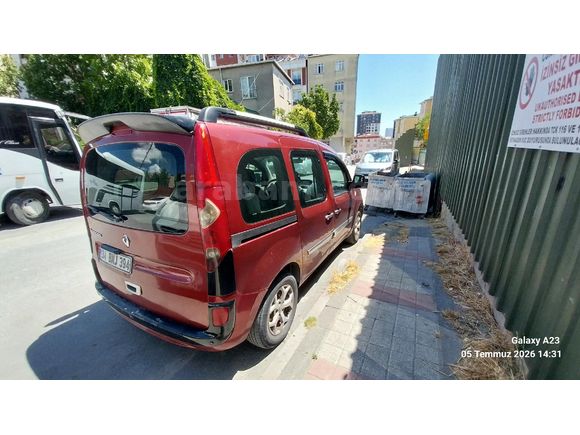 Sahibinden Renault Kangoo Multix 1.5 dCi Authentique 2009 Model  354.000 km Bordo
