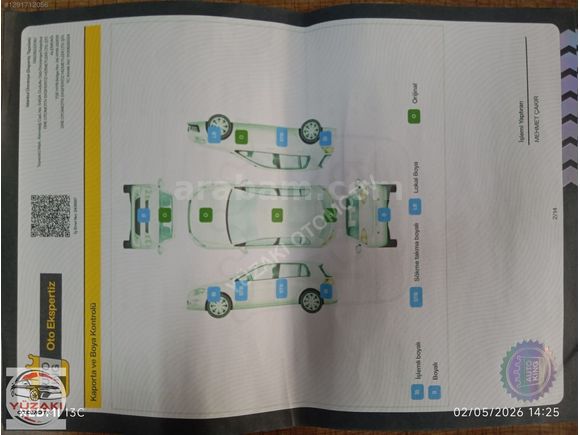 2013 MAKYAJLI KASA 3 KOL DİREKSİYON RECORE KOLTUK