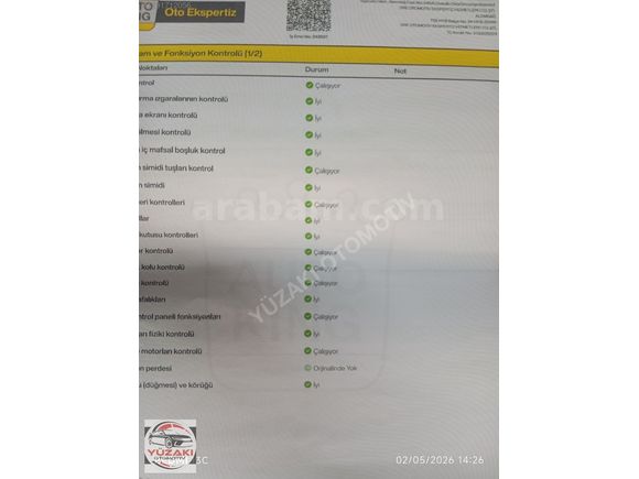 2013 MAKYAJLI KASA 3 KOL DİREKSİYON RECORE KOLTUK