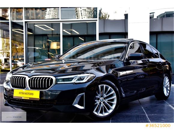 RİTİM MOTORS 2021 BMW 5.20İ LUXURY LİNE BORUSAN BAKIMLI