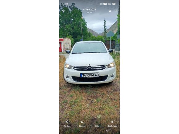 Sahibinden Citroen C-Elysee 1.6 HDi Exclusive 2013 Model